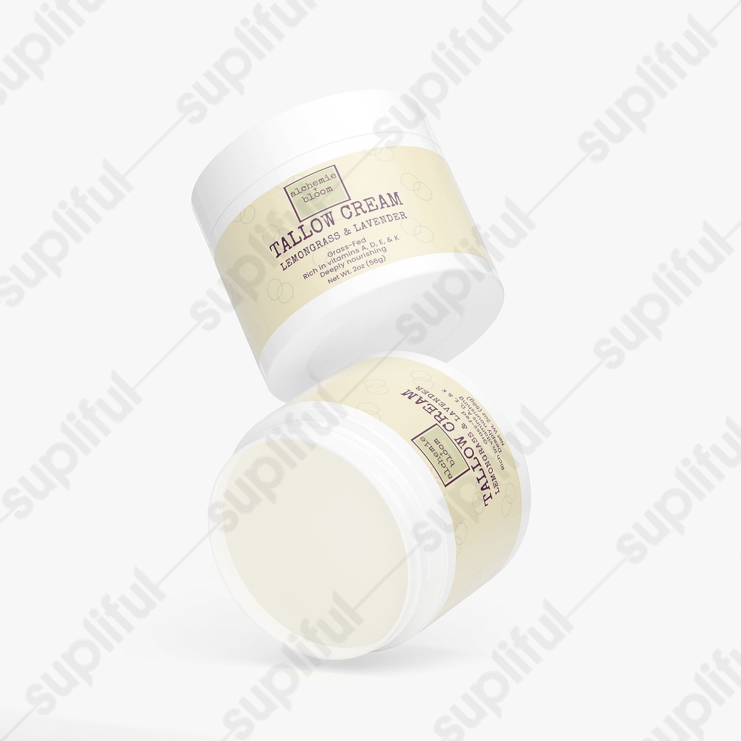 Tallow Cream Lemongrass & Lavender